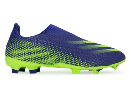 Adidas Kids X Ghosted.3 Laceless Fg