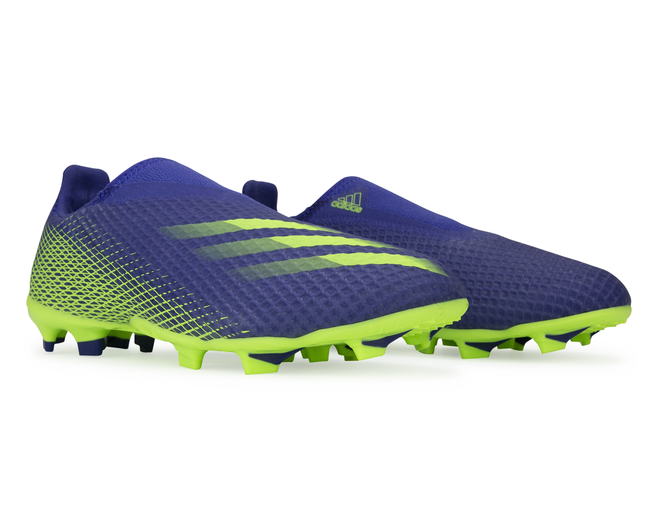 Adidas Kids X Ghosted.3 Laceless Fg
