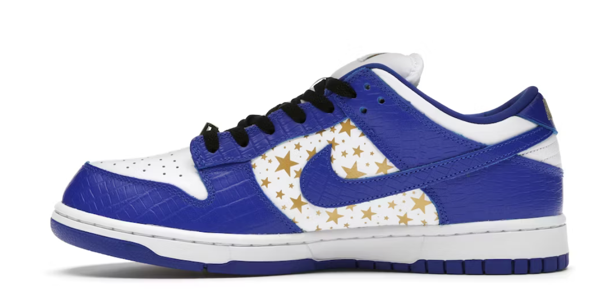 Nike Sb Dunk Low Supreme Stars Hyper Royal (2021)
