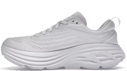Hoka One One Bondi 8 Triple White (Women'S)