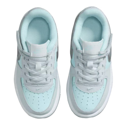 Nike Force 1 Low Easyon Pure Platinum Glacier Blue (Ps)