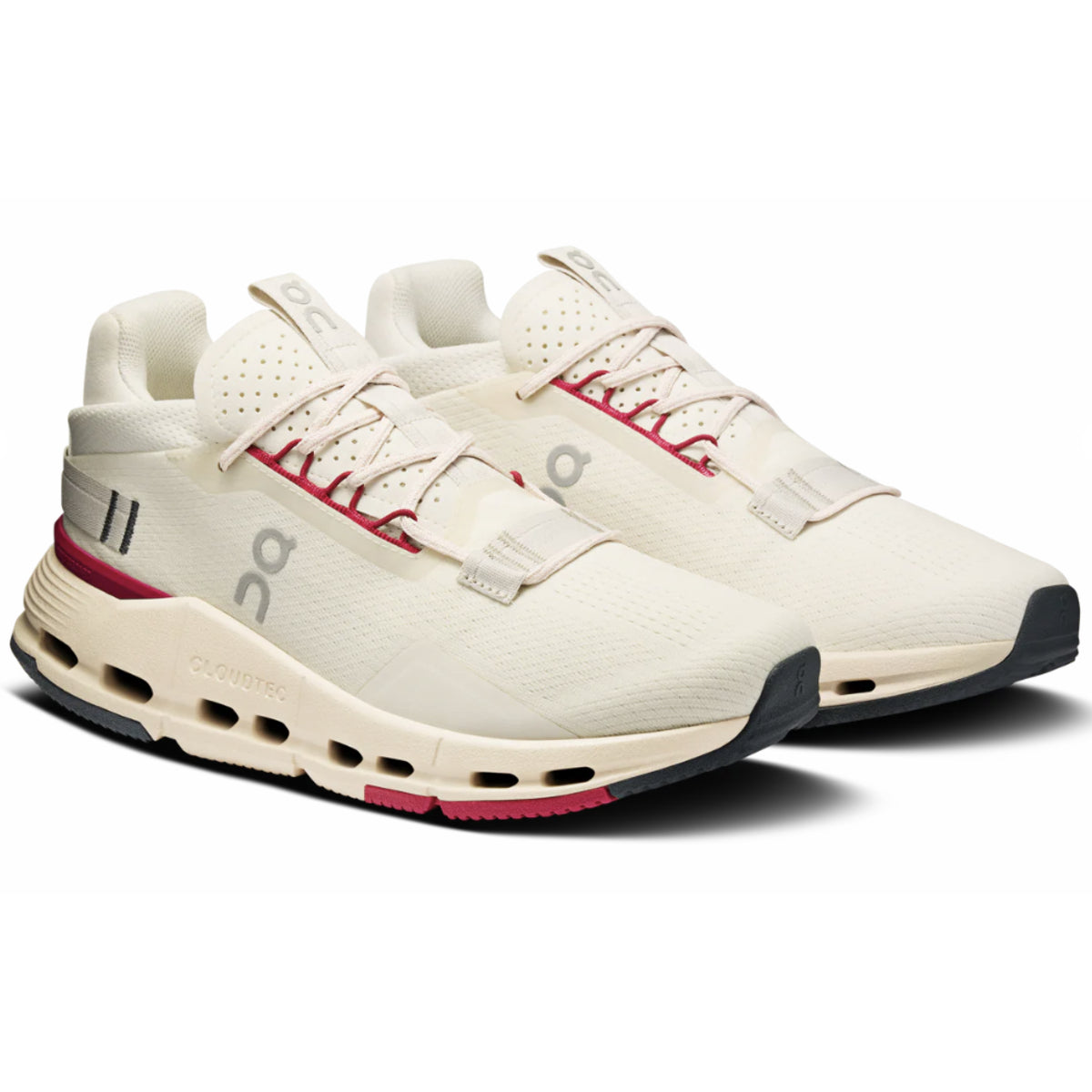 On Running Cloudnova 2 Ivory Grenadine (W)