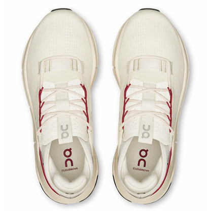 On Running Cloudnova 2 Ivory Grenadine (W)