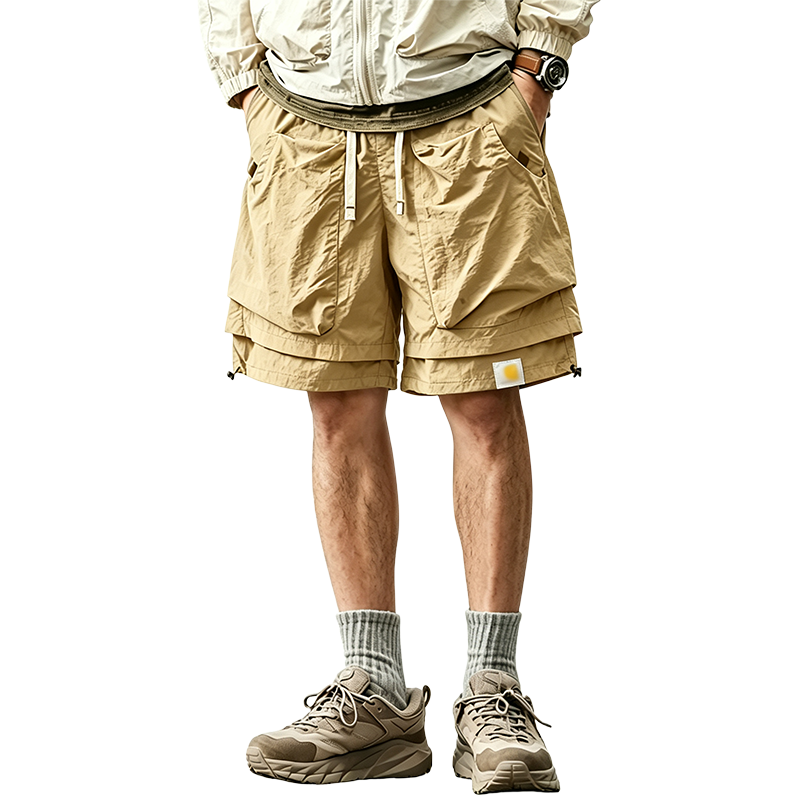 Men's Outdoor Technical Waterproof Quick-Dry Cargo Shorts