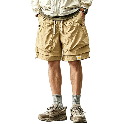 Men's Outdoor Technical Waterproof Quick-Dry Cargo Shorts