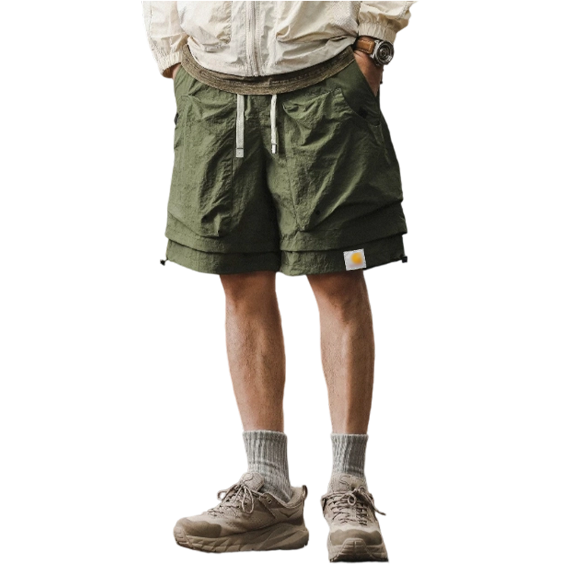 Men's Outdoor Technical Waterproof Quick-Dry Cargo Shorts