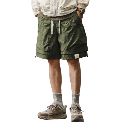 Men's Outdoor Technical Waterproof Quick-Dry Cargo Shorts