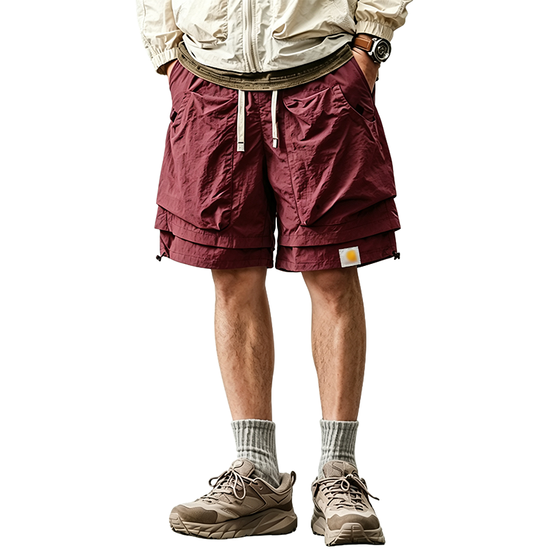 Men's Outdoor Technical Waterproof Quick-Dry Cargo Shorts