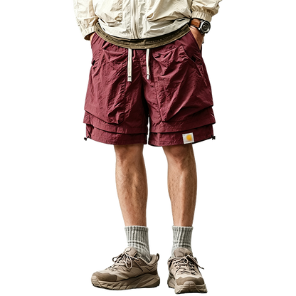 Men's Outdoor Technical Waterproof Quick-Dry Cargo Shorts