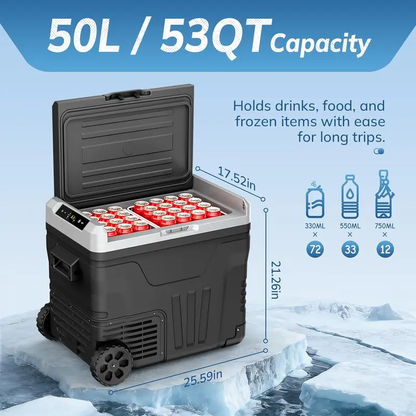 🌊Summer Sale 50% OFF🌹Euhomy Portable Car Refrigerator
