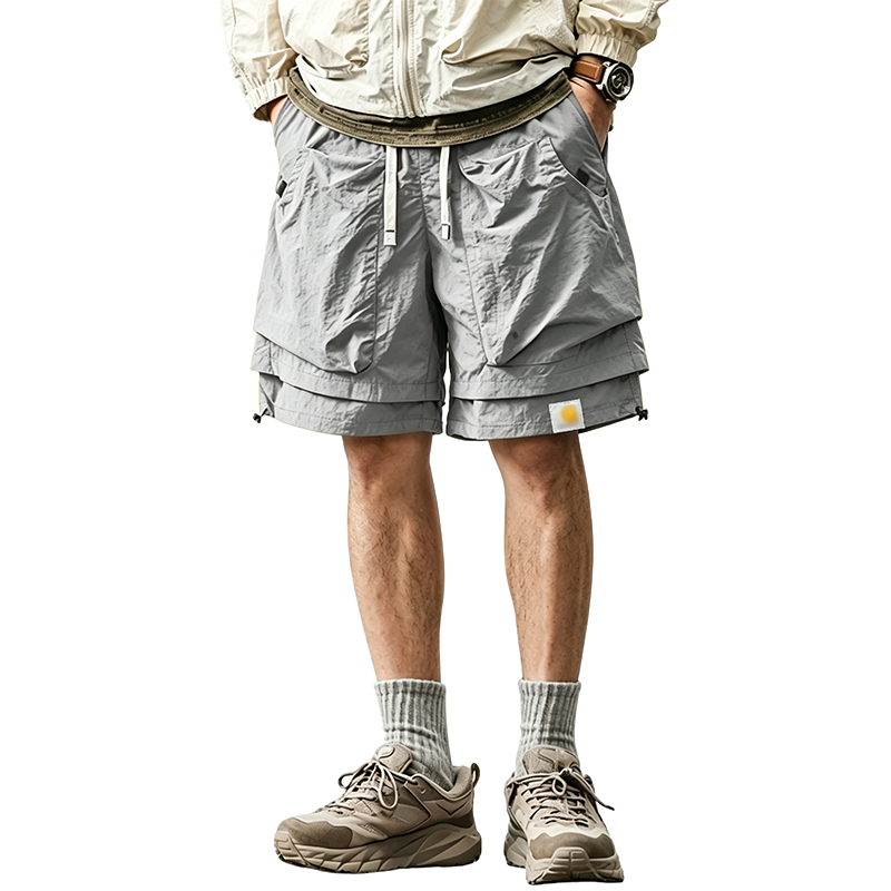 Men's Outdoor Technical Waterproof Quick-Dry Cargo Shorts