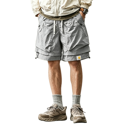 Men's Outdoor Technical Waterproof Quick-Dry Cargo Shorts