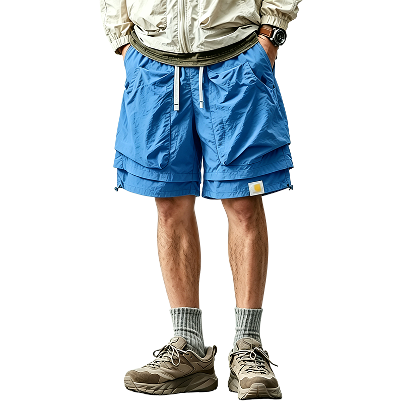 Men's Outdoor Technical Waterproof Quick-Dry Cargo Shorts