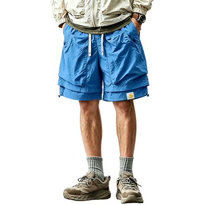 Men's Outdoor Technical Waterproof Quick-Dry Cargo Shorts