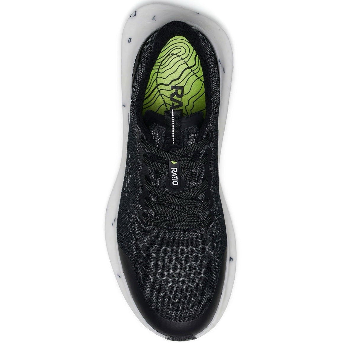 Ratio Running Jet Black Acid Lime